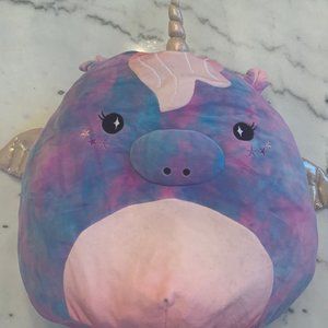SCENTED pink, purple and blue unicorn SQUISHMALLOW
